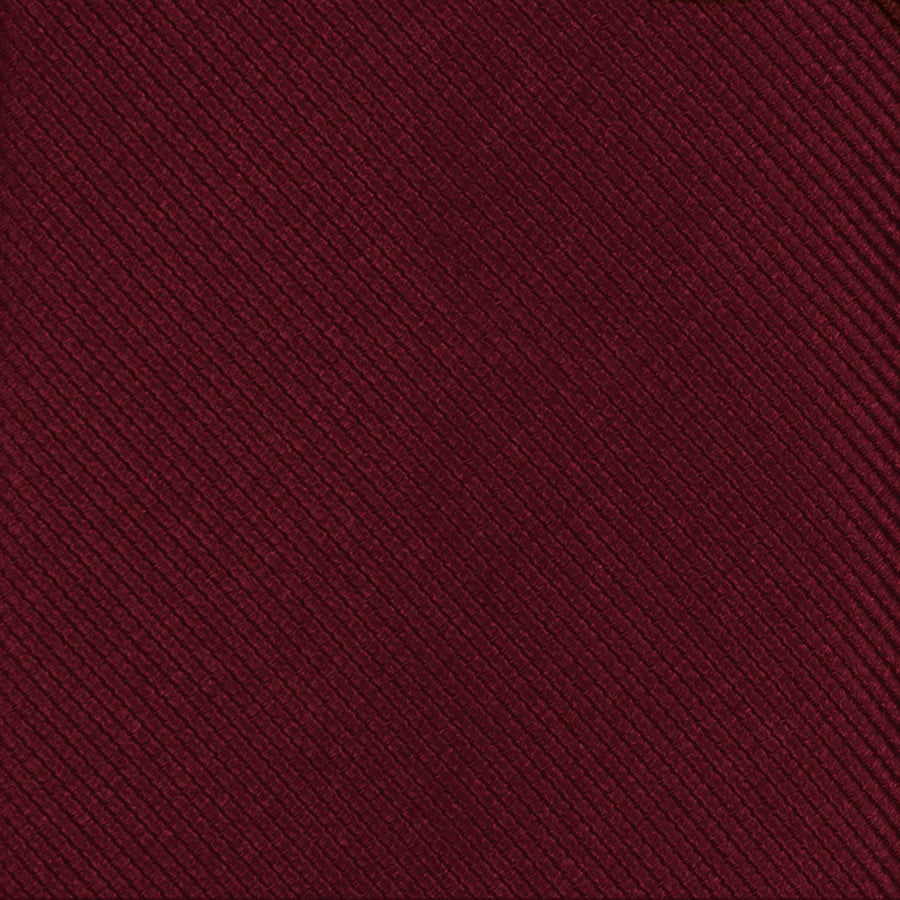 Grosgrain Solid Burgundy Tie