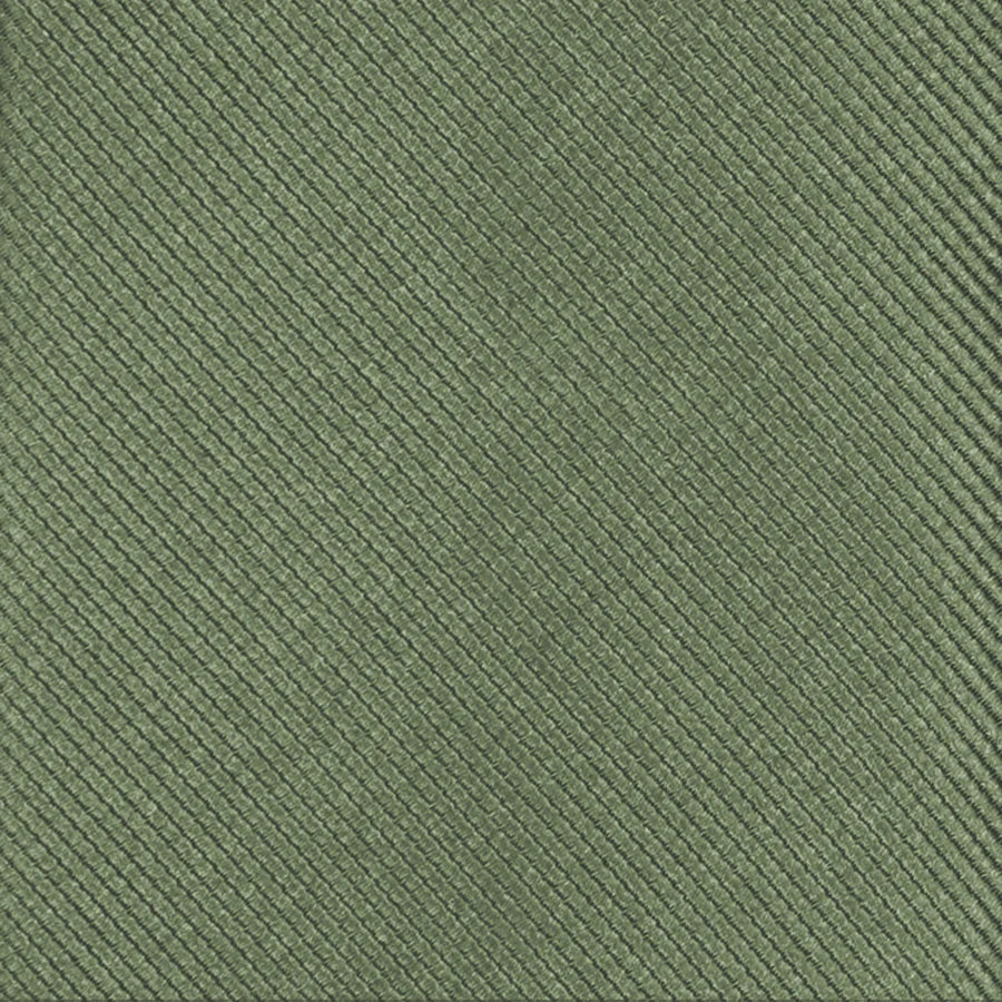Grosgrain Solid Olive Tie